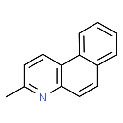 ChemSpider 2D Image | 3-METHYLBENZO(F)QUINOLINE | C14H11N
