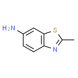 ChemSpider 2D Image | 2-methylbenzo[d]thiazol-6-amine | C8H8N2S