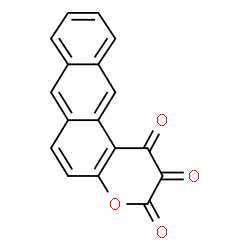 ChemSpider 2D Image | 1H-Naphtho[2,3-f]chromene-1,2,3-trione | C17H8O4