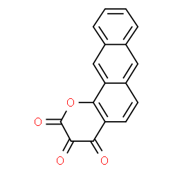ChemSpider 2D Image | 2H-Naphtho[2,3-h]chromene-2,3,4-trione | C17H8O4
