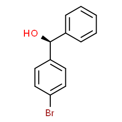 ChemSpider 2D Image | (S)-(4-Bromophenyl)(phenyl)methanol | C13H11BrO