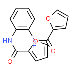 ChemSpider 2D Image | N,N'-1,2-Phenylenedi(2-furamide) | C16H12N2O4