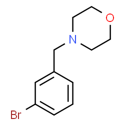 ChemSpider 2D Image | 4-(3-Bromobenzyl)morpholine | C11H14BrNO