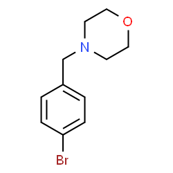 ChemSpider 2D Image | 4-(4-Bromobenzyl)morpholine | C11H14BrNO