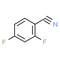 ChemSpider 2D Image | 2,4-Difluorobenzonitrile | C7H3F2N