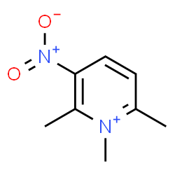ChemSpider 2D Image | 1,2,6-Trimethyl-3-nitropyridinium | C8H11N2O2