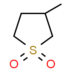 ChemSpider 2D Image | 3-Methyltetrahydrothiophene 1,1-dioxide | C5H10O2S
