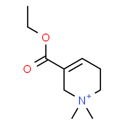 ChemSpider 2D Image | 5-(Ethoxycarbonyl)-1,1-dimethyl-1,2,3,6-tetrahydropyridinium | C10H18NO2