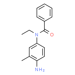 ChemSpider 2D Image | N-(4-Amino-3-methylphenyl)-N-ethylbenzamide | C16H18N2O