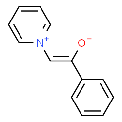 ChemSpider 2D Image | (Z)-1-Phenyl-2-(1-pyridiniumyl)ethenolate | C13H11NO