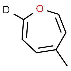 ChemSpider 2D Image | 4-Methyl(7-~2~H)oxepine | C7H7DO