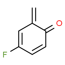 ChemSpider 2D Image | 4-Fluoro-6-methylene-2,4-cyclohexadien-1-one | C7H5FO