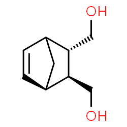ChemSpider 2D Image | (1R,2S,3S)-Bicyclo[2.2.1]hept-5-ene-2,3-diyldimethanol | C9H14O2