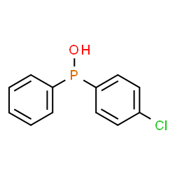 ChemSpider 2D Image | (4-Chlorophenyl)phenylphosphinous acid | C12H10ClOP