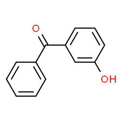 ChemSpider 2D Image | 3-Hydroxybenzophenone | C13H10O2