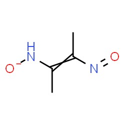 ChemSpider 2D Image | [(3-Nitroso-2-buten-2-yl)amino]oxidanide | C4H7N2O2