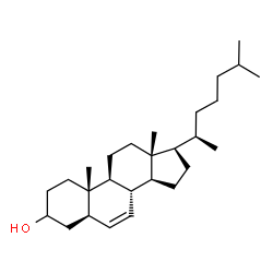 ChemSpider 2D Image | (5alpha)-Cholest-6-en-3-ol | C27H46O