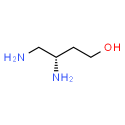 ChemSpider 2D Image | (3S)-3,4-Diamino-1-butanol | C4H12N2O