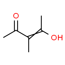 ChemSpider 2D Image | 4-Hydroxy-3-methyl-3-penten-2-one | C6H10O2