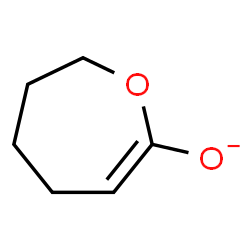 ChemSpider 2D Image | 4,5,6,7-Tetrahydro-2-oxepinolate | C6H9O2