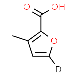ChemSpider 2D Image | 3-Methyl-2-(5-~2~H)furancarboxylic acid | C6H5DO3