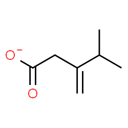 ChemSpider 2D Image | 4-Methyl-3-methylenepentanoate | C7H11O2