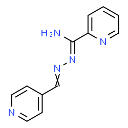 ChemSpider 2D Image | N'-(4-Pyridinylmethylene)-2-pyridinecarbohydrazonamide | C12H11N5
