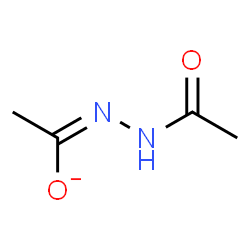 ChemSpider 2D Image | (1Z)-N-Acetylethanehydrazonate | C4H7N2O2