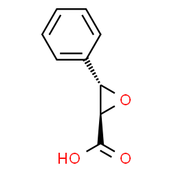 ChemSpider 2D Image | (2R,3S)-3-Phenyl-2-oxiranecarboxylic acid | C9H8O3