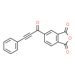 ChemSpider 2D Image | 5-(3-Phenylpropioloyl)isobenzofuran-1,3-dione | C17H8O4