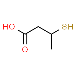 ChemSpider 2D Image | 3-Sulfanylbutanoic acid | C4H8O2S