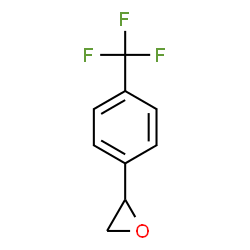 ChemSpider 2D Image | 2-[4-(Trifluoromethyl)phenyl]oxirane | C9H7F3O