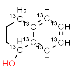 ChemSpider 2D Image | (1,4,4a,5,6,7,8,8a-~13~C_8_)-1,2,3,4-Tetrahydro-1-naphthalenol | C213C8H12O