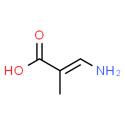 ChemSpider 2D Image | (2E)-3-Amino-2-methylacrylic acid | C4H7NO2