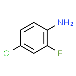 ChemSpider 2D Image | 4-Chloro-2-fluoroaniline | C6H5ClFN