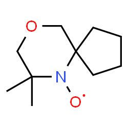 ChemSpider 2D Image | (7,7-Dimethyl-9-oxa-6-azaspiro[4.5]dec-6-yl)oxidanyl | C10H18NO2