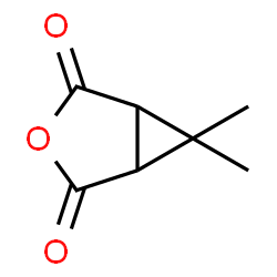 ChemSpider 2D Image | 6,6-Dimethyl-3-oxabicyclo[3.1.0]hexane-2,4-dione | C7H8O3