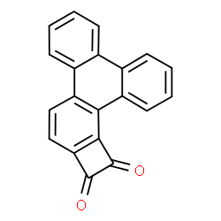 ChemSpider 2D Image | Cyclobuta[a]triphenylene-11,12-dione | C20H10O2