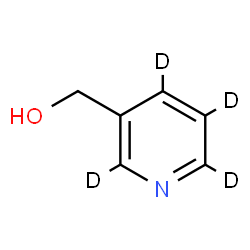 ChemSpider 2D Image | 3-PYRIDINE-METHANOL-D4 | C6H3D4NO