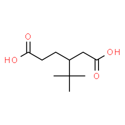 ChemSpider 2D Image | 3-Tert-Butyladipic Acid | C10H18O4