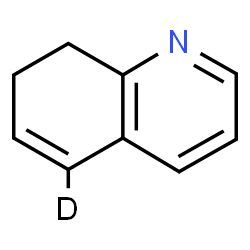 ChemSpider 2D Image | 5-deuterio-7,8-dihydroquinoline | C9H8DN