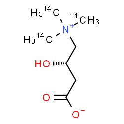 ChemSpider 2D Image | (3S)-3-hydroxy-4-tri(methyl)ammonio-butanoate | C414C3H15NO3