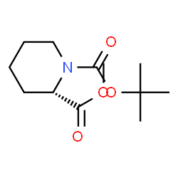 ChemSpider 2D Image | 2-Methyl 1-(2-methyl-2-propanyl) (2S)-1,2-piperidinedicarboxylate | C12H21NO4