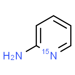 ChemSpider 2D Image | 2-Pyridinamine-1-15N | C5H6N15N