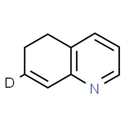 ChemSpider 2D Image | 7-deuterio-5,6-dihydroquinoline | C9H8DN
