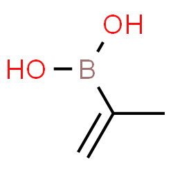 ChemSpider 2D Image | Isopropenylboronic acid | C3H7BO2