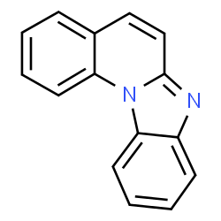 ChemSpider 2D Image | Benzimidazo[1,2-a]quinoline | C15H10N2