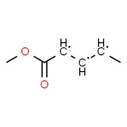 ChemSpider 2D Image | 1-Methoxy-1-oxo-2,3,4-pentanetriyl | C6H9O2