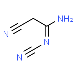 ChemSpider 2D Image | (1E)-N',2-Dicyanoethanimidamide | C4H4N4