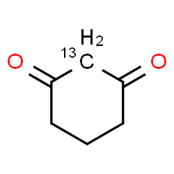 ChemSpider 2D Image | 1,3-(2-~13~C)Cyclohexanedione | C513CH8O2